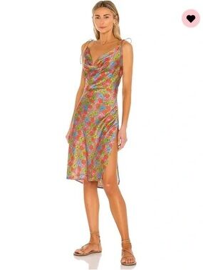 Frankie’s Bikinis Doll Face 100% Sill Dress